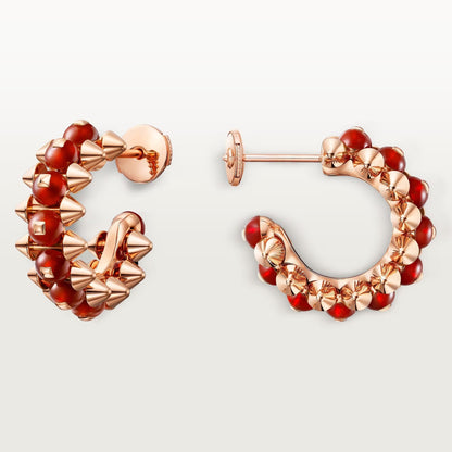 [Raffine]CLASH 7.9MM AGATE CHALCEDONY EARRINGS
