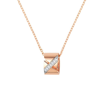 [RAFFINE]LIENS EVIDENCE DIAMOND NECKLACE