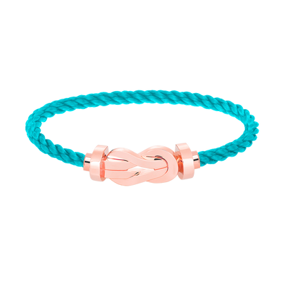 [RAFFINE]CHANCE LARGE 8 FIGURE BUCKLE NO DIAMOND BRACELET ROSE GOLD