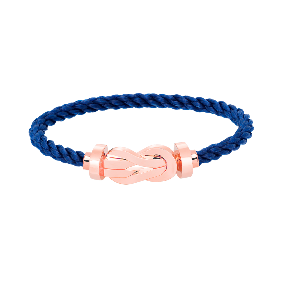 [RAFFINE]CHANCE LARGE 8 FIGURE BUCKLE NO DIAMOND BRACELET ROSE GOLD