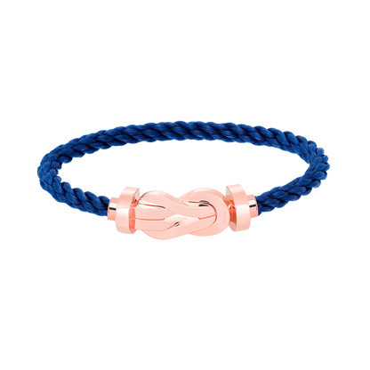[RAFFINE]CHANCE LARGE 8 FIGURE BUCKLE NO DIAMOND BRACELET ROSE GOLD