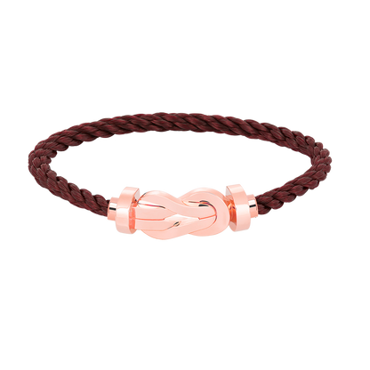 [RAFFINE]CHANCE LARGE 8 FIGURE BUCKLE NO DIAMOND BRACELET ROSE GOLD