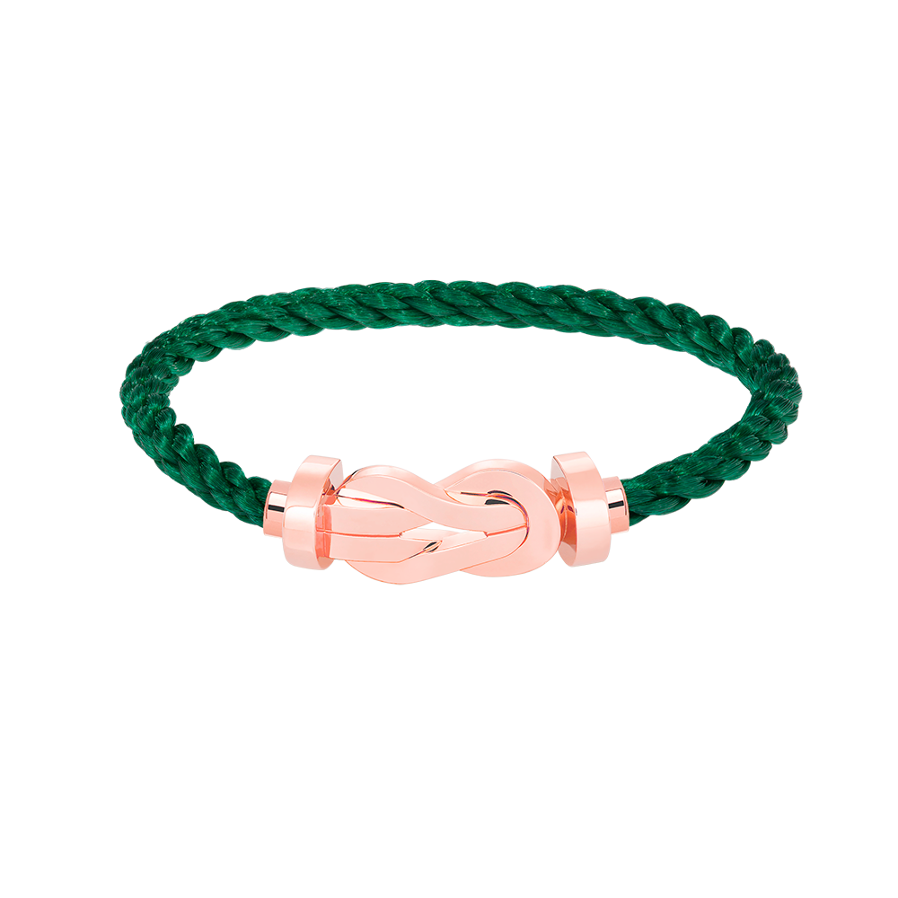 [RAFFINE]CHANCE LARGE 8 FIGURE BUCKLE NO DIAMOND BRACELET ROSE GOLD