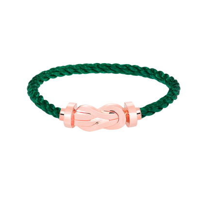 [RAFFINE]CHANCE LARGE 8 FIGURE BUCKLE NO DIAMOND BRACELET ROSE GOLD
