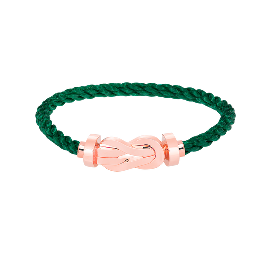 [RAFFINE]CHANCE LARGE 8 FIGURE BUCKLE NO DIAMOND BRACELET ROSE GOLD