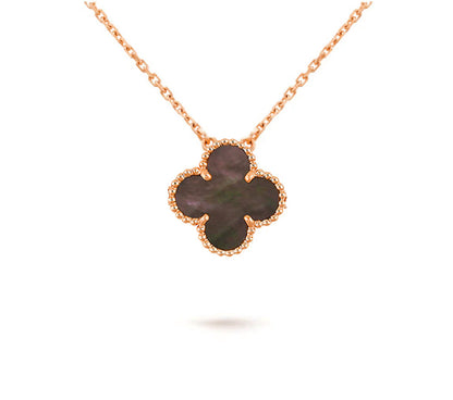 [LUXE]CLOVER 15MM SINGLE FLOWER NECKLACE COLLECTION