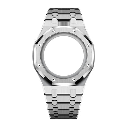 Royal Oak Pop Exclusive Steel Case & Strap Full‑wrap Embedded Watch Band
