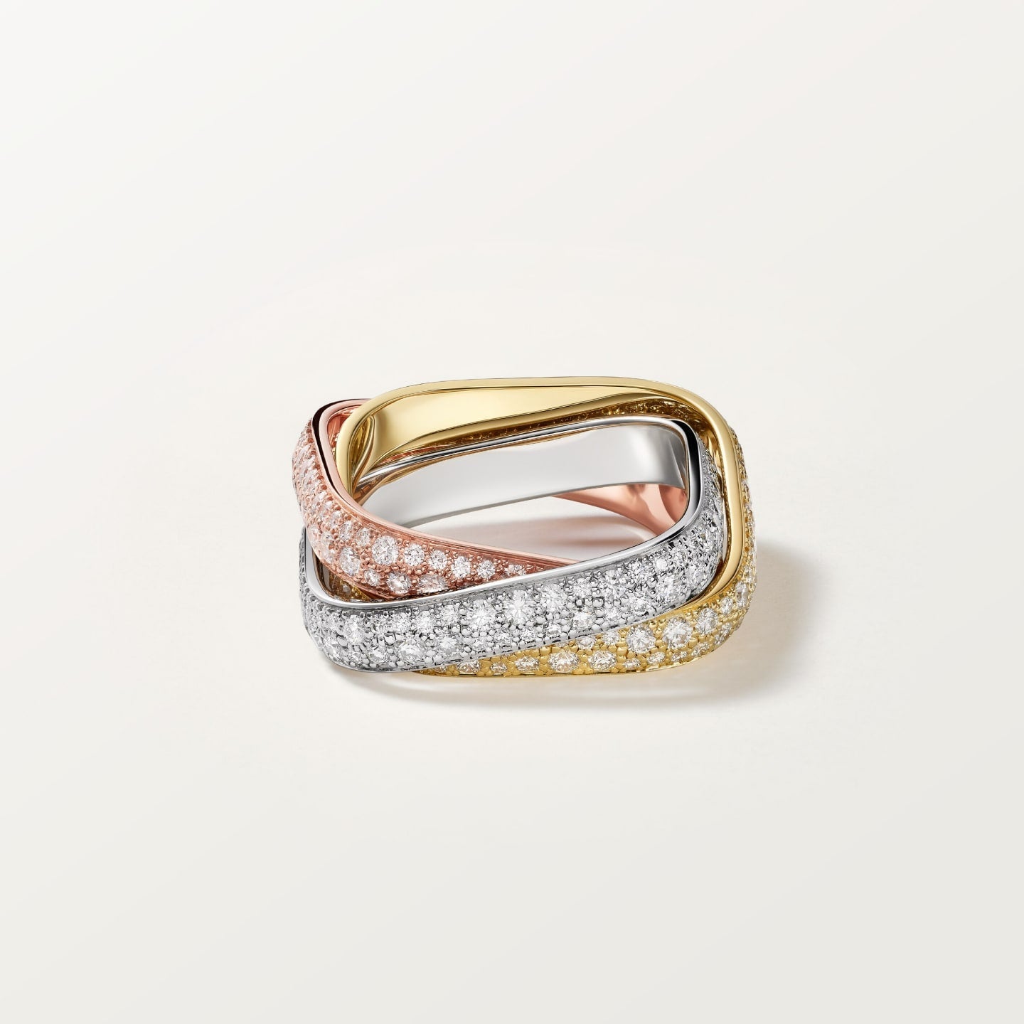 [Raffine]TRINITY 3.5MM CUSHION RING COLLECTION