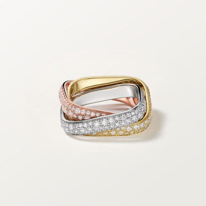 [Raffine]TRINITY 3.5MM CUSHION RING COLLECTION