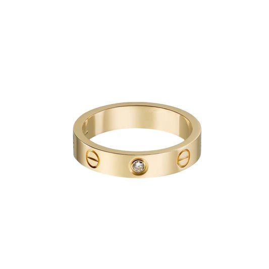 [Raffine]LOVE 4MM 1 DIAMOND RING