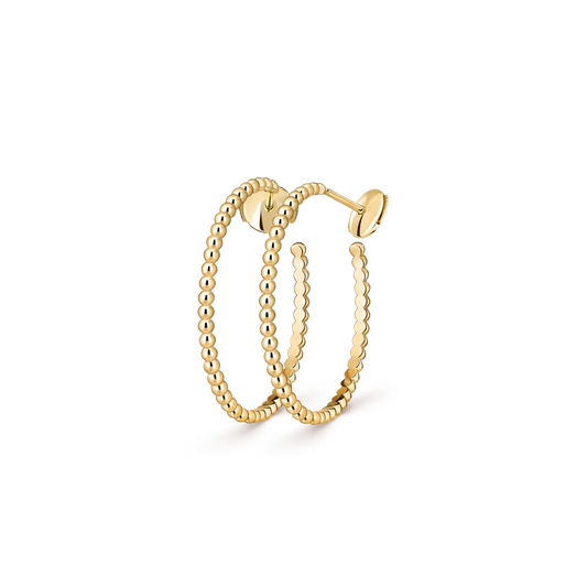 [RAFFINE] SMOOTH BEAD STUD EARRINGS