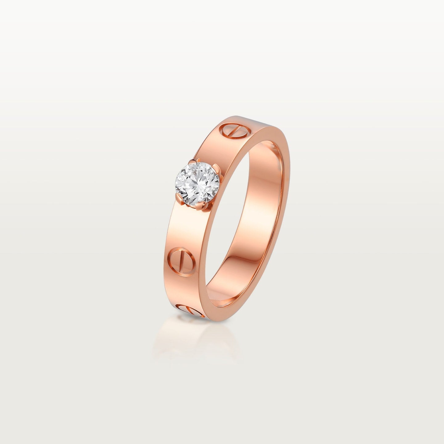 [Raffine]LOVE RING 3.6MM 1 BIG DIAMOND