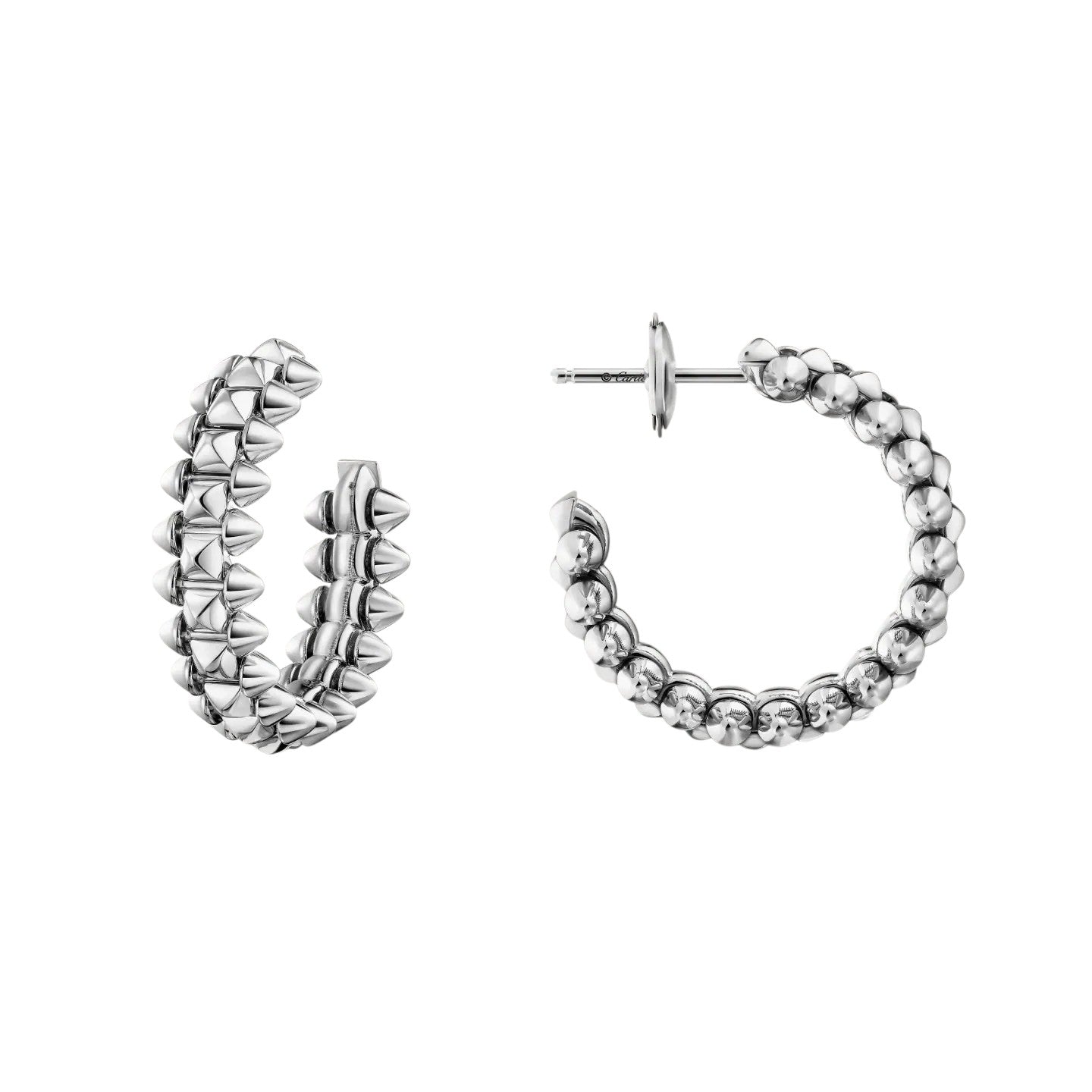 [Raffine]CLASH SMALL HOOP EARRINGS