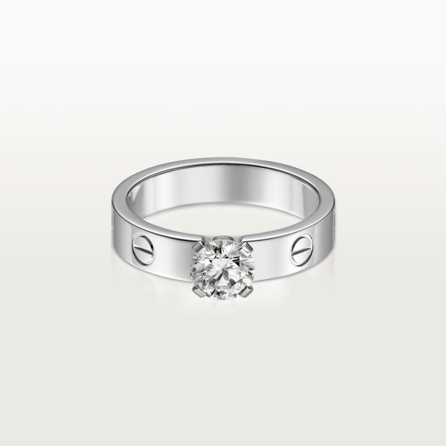 [Raffine]LOVE RING 3.6MM 1 BIG DIAMOND
