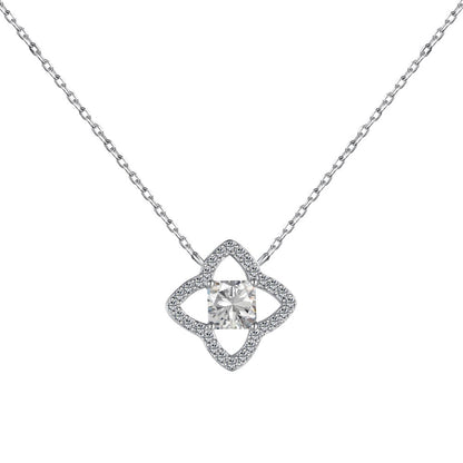 [RAFFINE]Exquisito collar de corte princesa con forma de flor