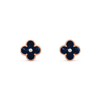 [LUXE]CLOVER  15MM DIAMOND EARRINGS COLLECTION