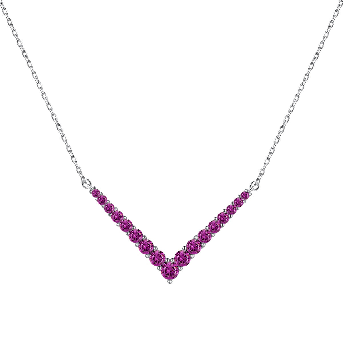 [RAFFINE]Ornate Round Cut Necklace