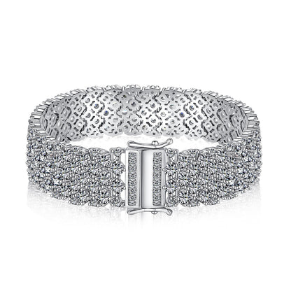 [RAFFINE]Ornate Elegant Round Cut Party Bracelet
