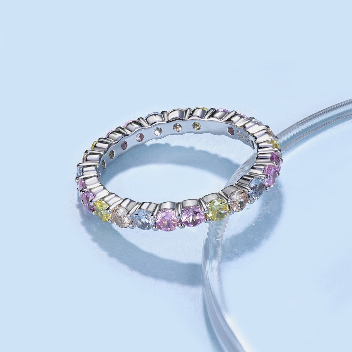 [RAFFINE]Dazzling Resplendent Round Cut Party Ring