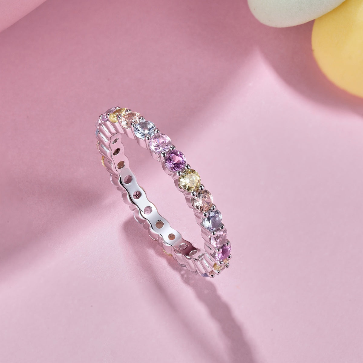 [RAFFINE]Dazzling Resplendent Round Cut Party Ring