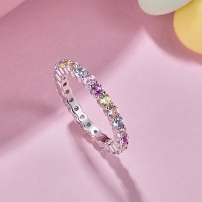[RAFFINE]Dazzling Resplendent Round Cut Party Ring