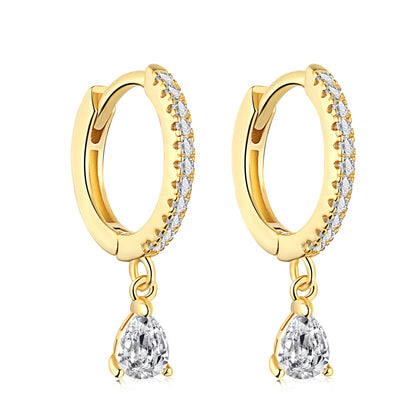 [RAFFINE]Luxurious Geometric Drop Earrings