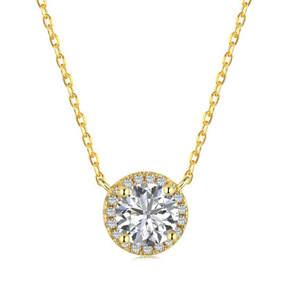[RAFFINE]Collar de lujo con corte redondo