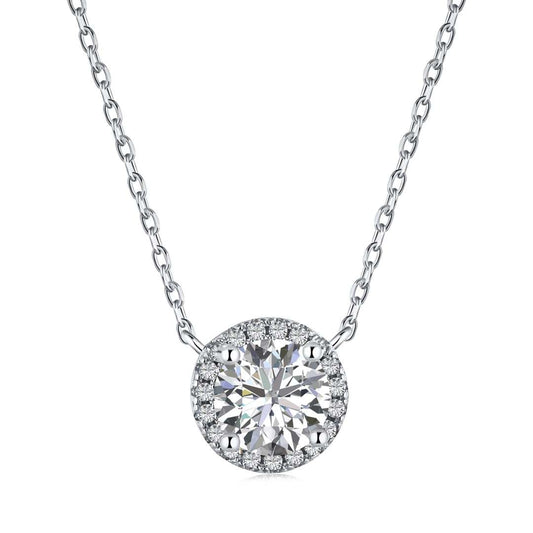 [RAFFINE]Collar de lujo con corte redondo