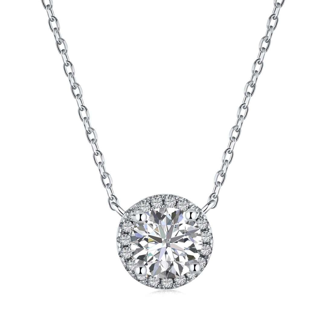 [RAFFINE]Collar de lujo con corte redondo