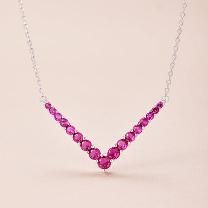 [RAFFINE]Ornate Round Cut Necklace
