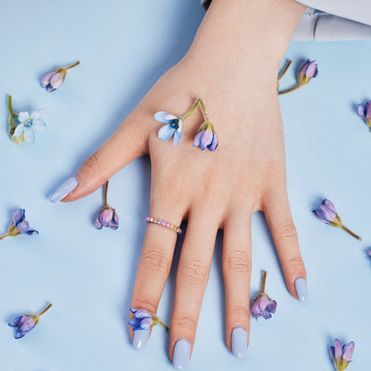 [RAFFINE]Dazzling Resplendent Round Cut Party Ring