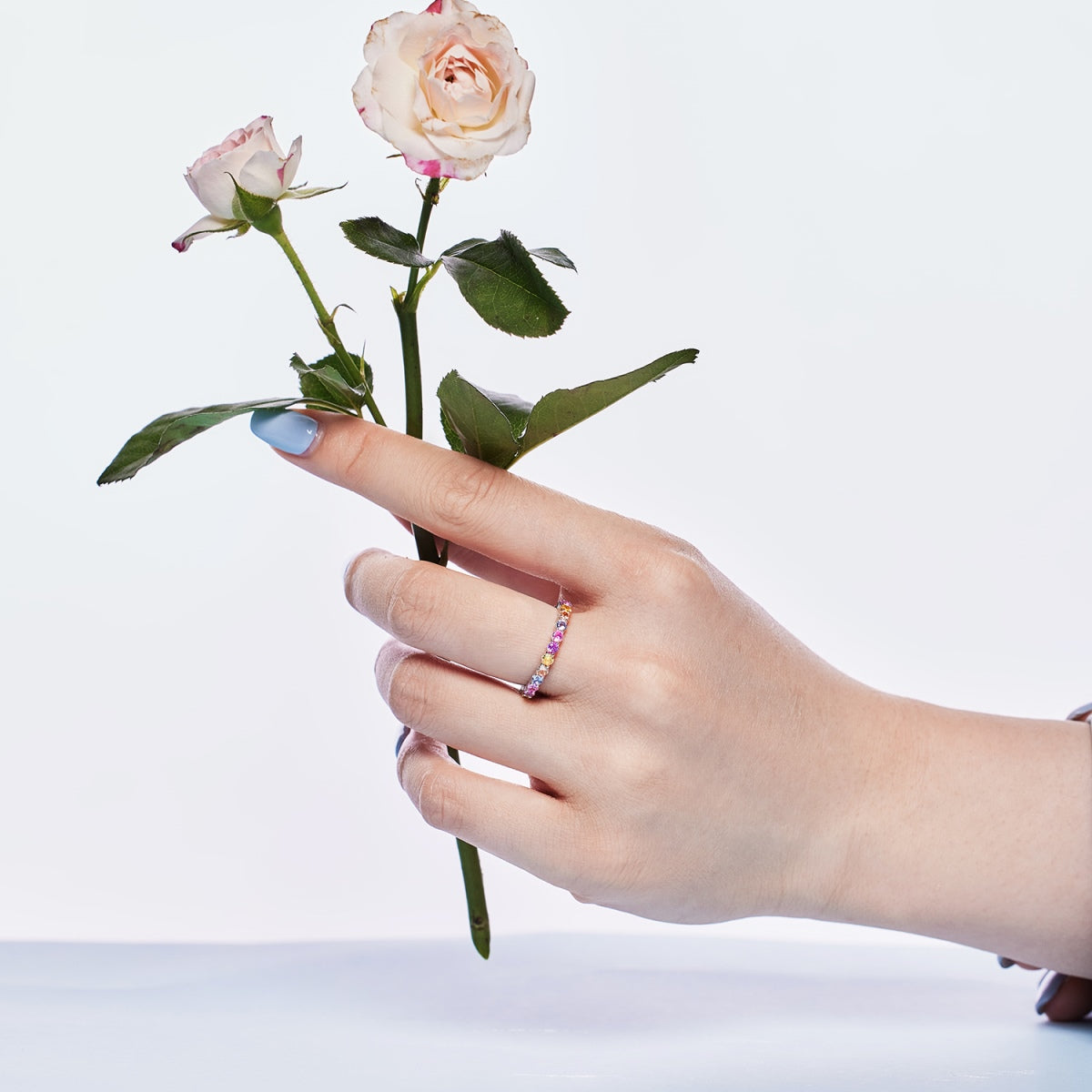 [RAFFINE]Dazzling Resplendent Round Cut Party Ring