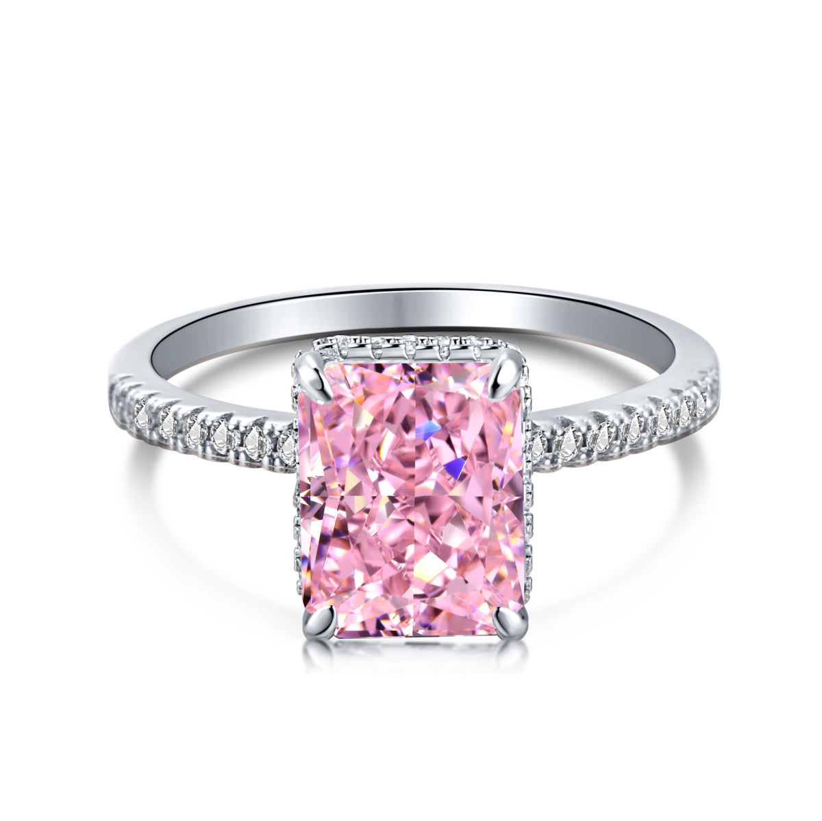 [RAFFINE]4.0 Carat Luxurious Engagement Ring