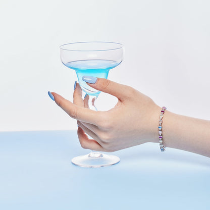 [RAFFINE]Pulsera diaria con forma de gota de agua radiante