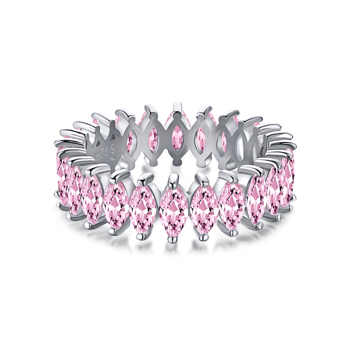 [RAFFINE]Gorgeous Marquise Cut Tennis Ring