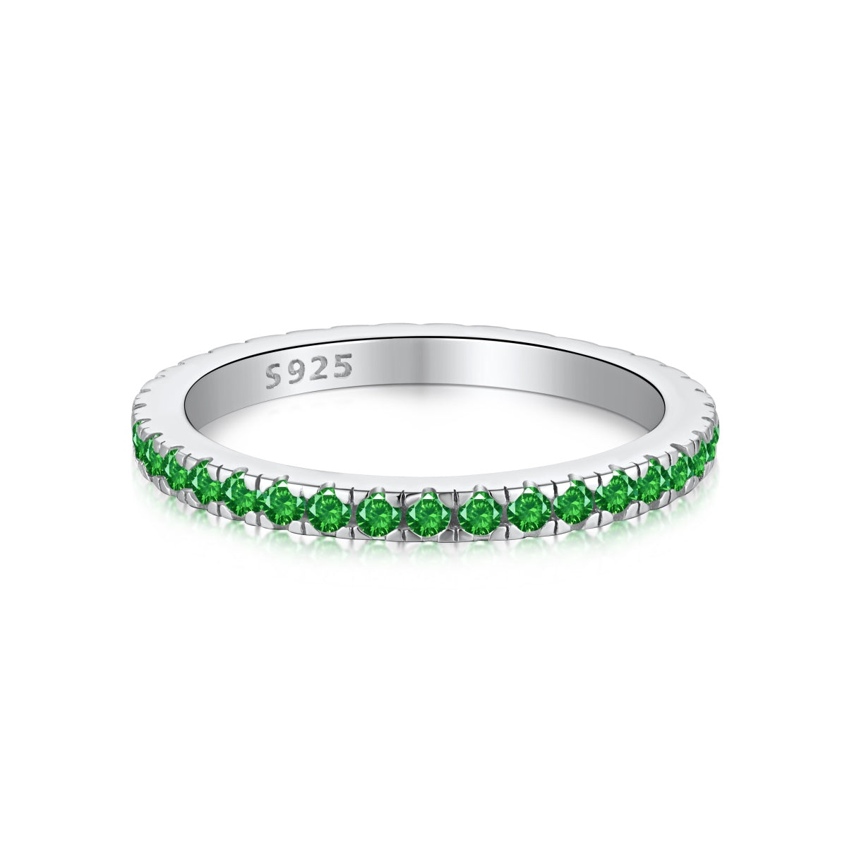 [RAFFINE]Delicate Sparkling Round Cut Daily Ring