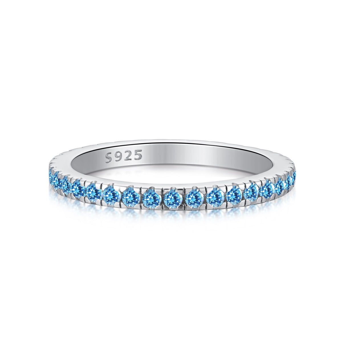 [RAFFINE]Delicate Sparkling Round Cut Daily Ring