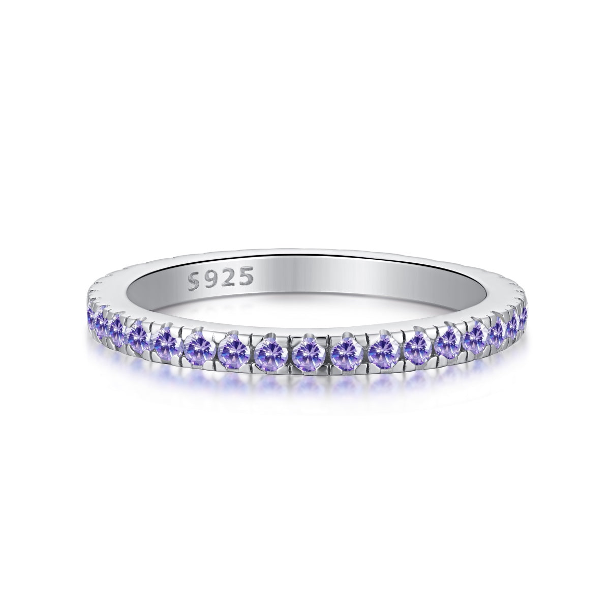 [RAFFINE]Delicate Sparkling Round Cut Daily Ring