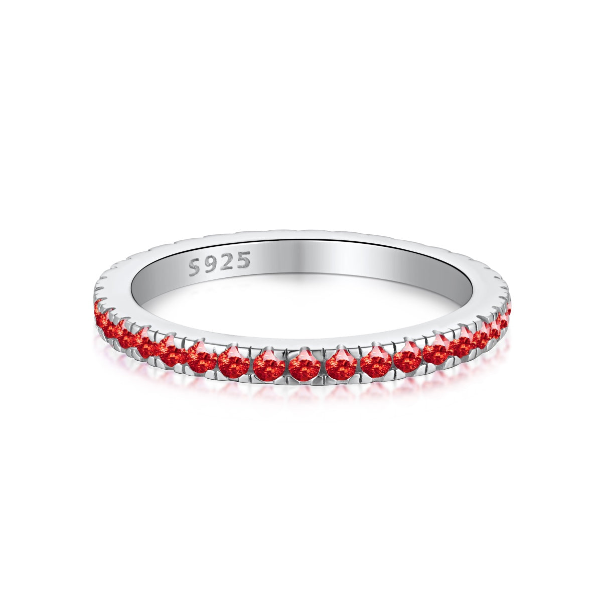 [RAFFINE]Delicate Sparkling Round Cut Daily Ring