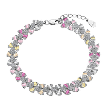 [RAFFINE]Pulsera diaria con delicada y exquisita forma de flor