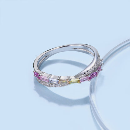 [RAFFINE]Energetic Elegant Radiant Cut Party Ring