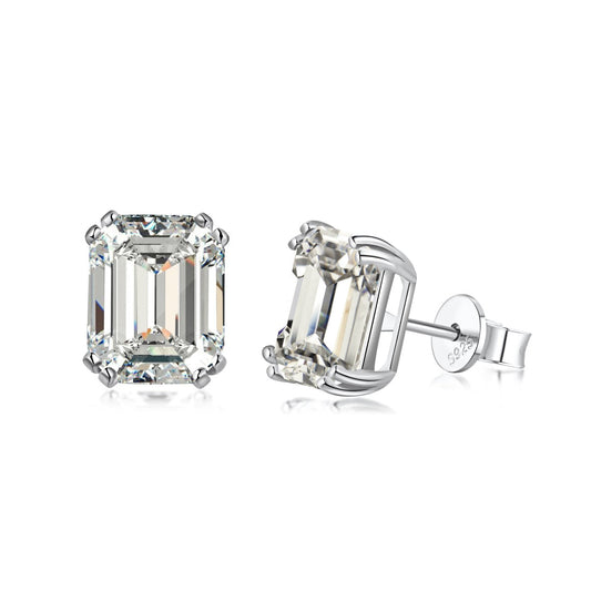 [RAFFINE] Pendientes de forma cuadrada deslumbrantes