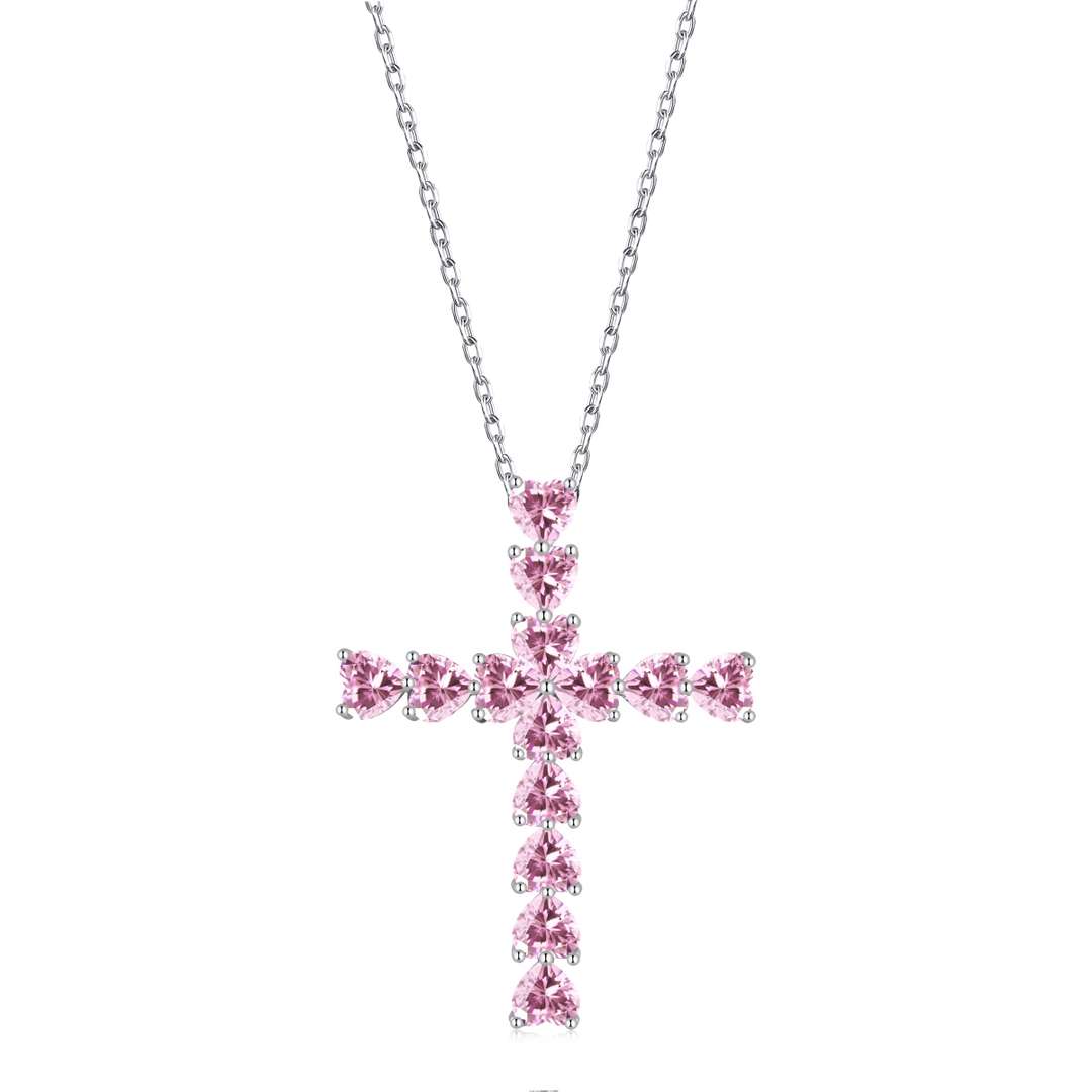 [RAFFINE]Collar con forma de cruz radiante