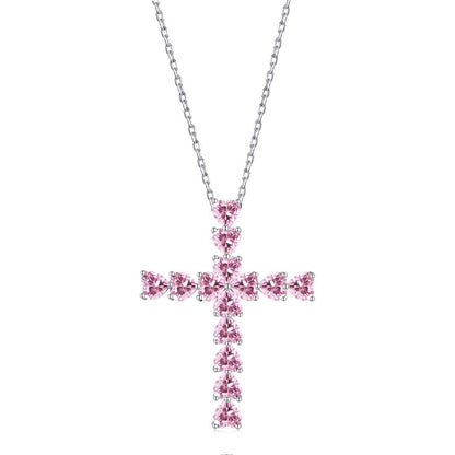 [RAFFINE]Collar con forma de cruz radiante