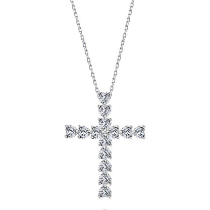 [RAFFINE]Collar con forma de cruz radiante