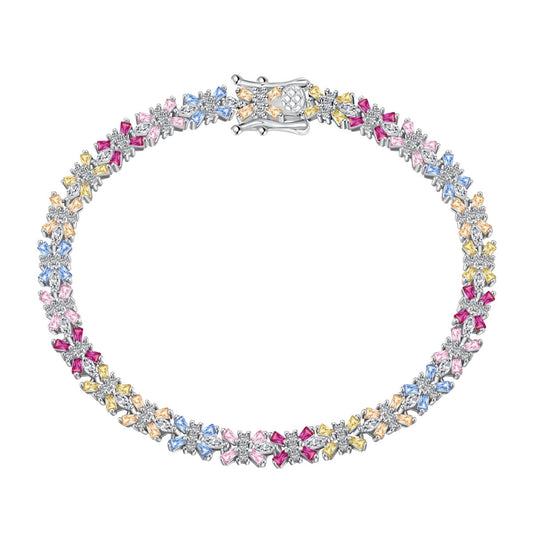 [RAFFINE]Radiant Colorful Emerald Cut Party Bracelet