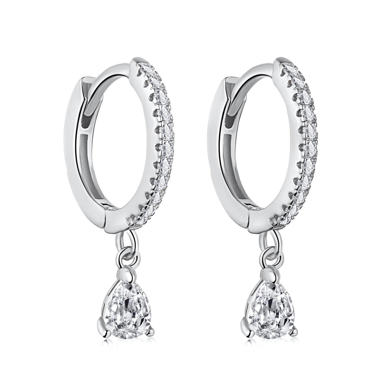 [RAFFINE]Luxurious Geometric Drop Earrings