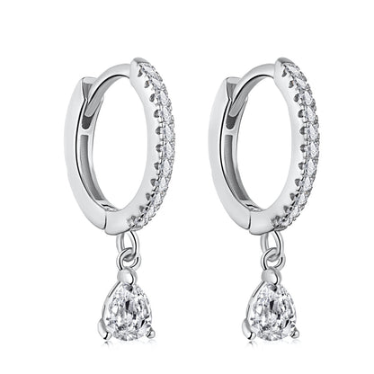 [RAFFINE]Luxurious Geometric Drop Earrings
