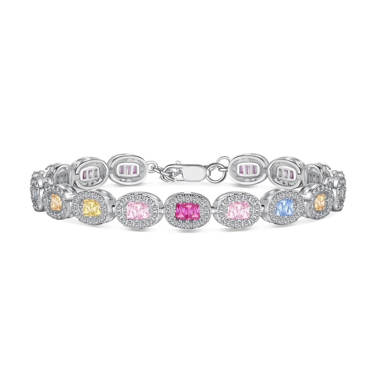 [RAFFINE]Exquisite Ornate Emerald Cut Daily Bracelet