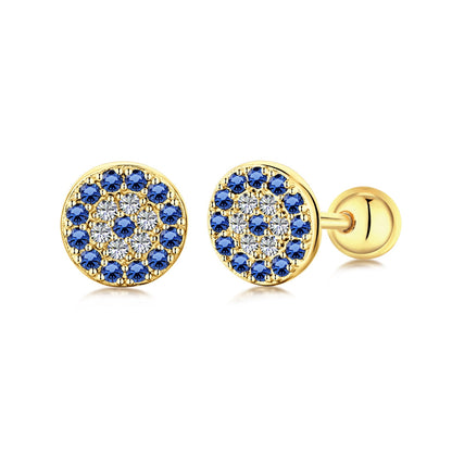 [RAFFINE]Pendientes de uña con forma de hueso de oreja de ojo de diablo